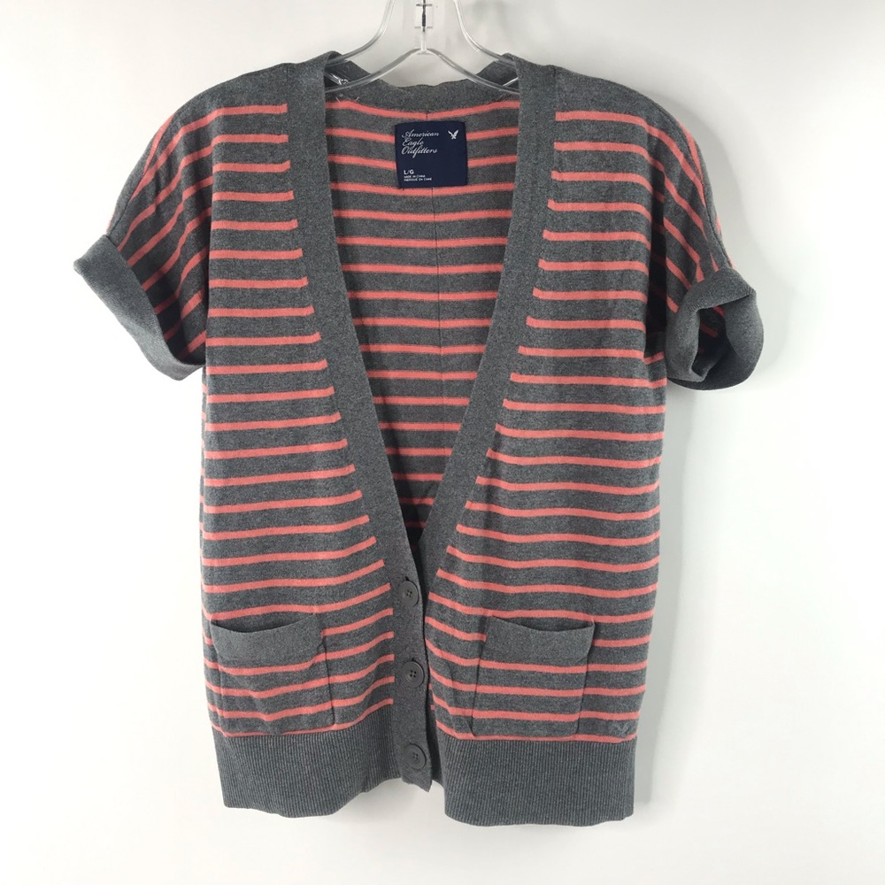 American Eagle Outfitters Button SS Sweater
